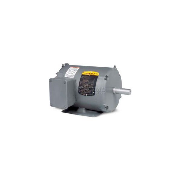 Baldor-Reliance General Purpose Motor, 230/460 V, 0.5 HP, 1740 RPM, 3 PH, 56, TENV